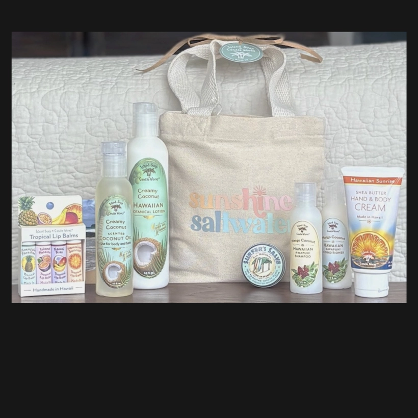 Island Glow Gift Set: Luxurious Bath & Body from Island Soap