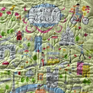 Bonjour Baby: Handmade Paris-Inspired Quilt