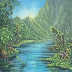 Bring Home the Beauty of Kaua‘i: “Lumahai River View”